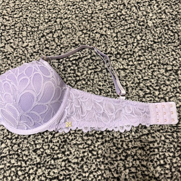 Savage X Fenty Lace Underwire Bra - Light Purple - Picture 6 of 6
